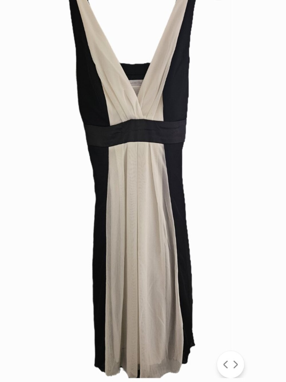 Charlotte Russe Black and White flowy Dress Size S